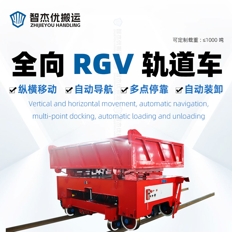 喜讯—-我司新品RGV轨道可装卸搬运车试机成功，产品研发能力新突破！